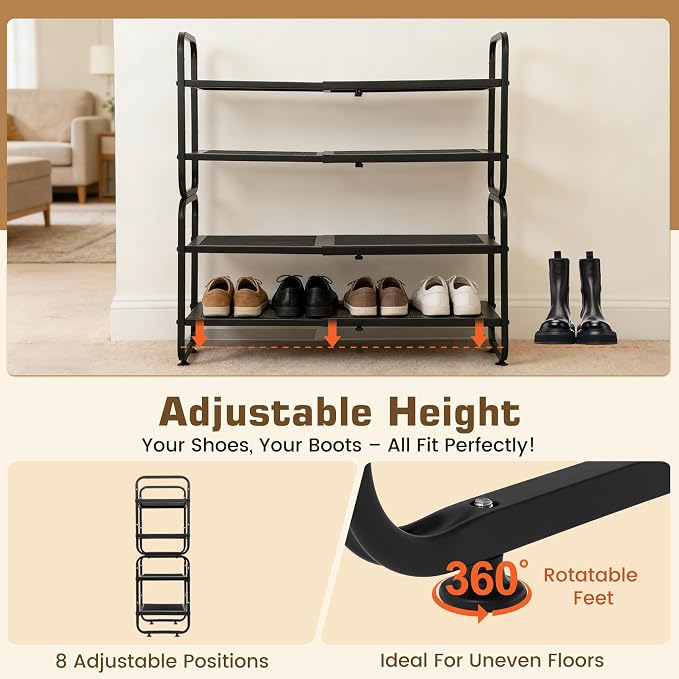 Expandable Shoe Rack - Image 4
