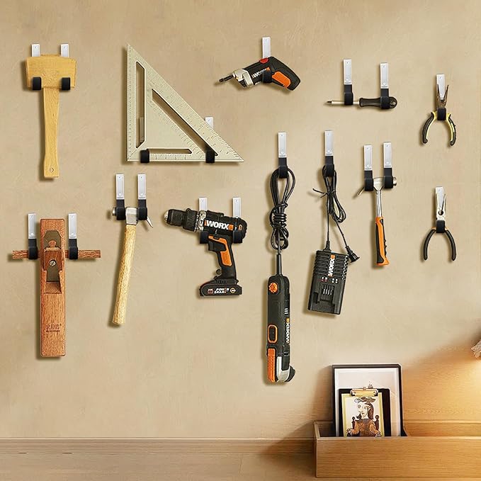 Heavy Duty Steel Garage Hooks, Garage Storage Utility Hooks, Heavy Duty Garage - Image 5