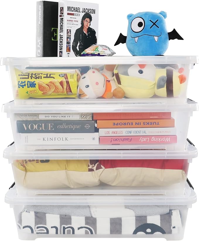 40 Quarts Under Bed Storage Boxes - Image 7