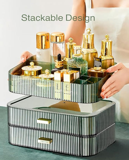 Makeup Organizer for Vanity, Large Desk Organizer - Image 3