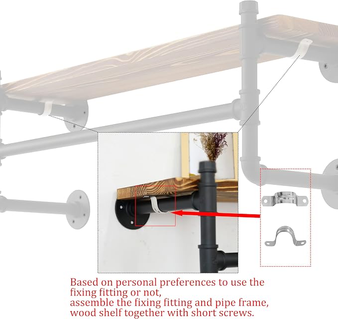 WEBI Wall Mounted Clothes Rack - Image 6