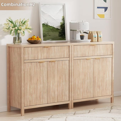Wooden Sideboard Buffet Cabinet - Image 2