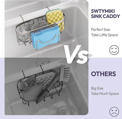 SWTYMIKI Sponge Holder for Kitchen Sink - Image 6