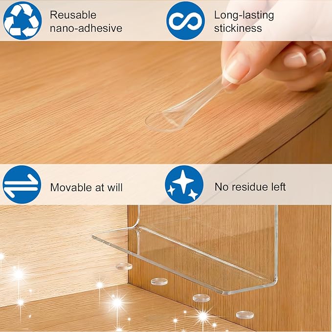 SortNStore Shelf Dividers for Closet Organization: 10" Tall x 16" Deep - Image 3