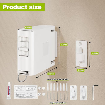 13.9 ft TPU Retractable Clothesline - Image 2