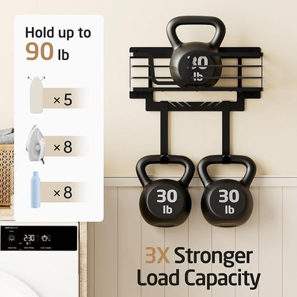 KES Ironing Board Hanger Wall Mount - Image 2