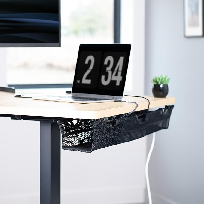 VIVO Under Desk 36 inch Mesh Net Cable Management - Image 9