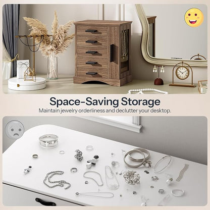 HOOBRO Jewelry Box for Women, Jewelry Organizer - Image 8