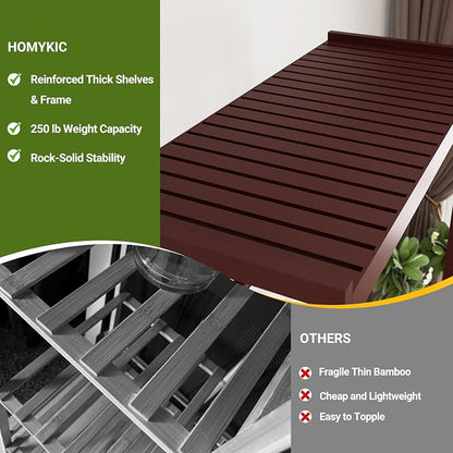 Homykic Bamboo Clothes Rack - Image 6
