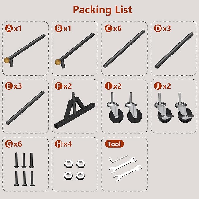 Rolling Garment Rack - Image 6