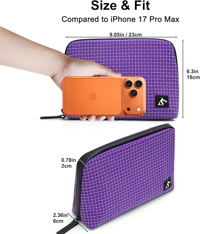 simtoper Electronic Organizer Travel Case – Waterproof Cable Bag - Image 2