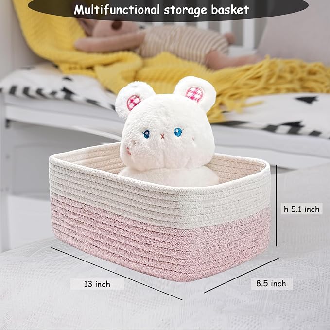 COMFY-HOMI 13" x 8.5" x 5.1" Storage Baskets - Image 3