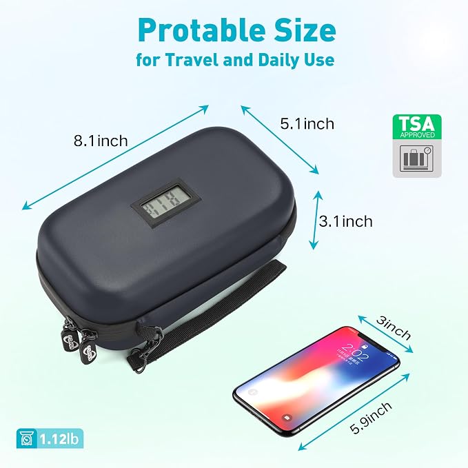 Insulin Cooler Travel Case Diabetic Medication Insulated Cool Organizer - Image 3