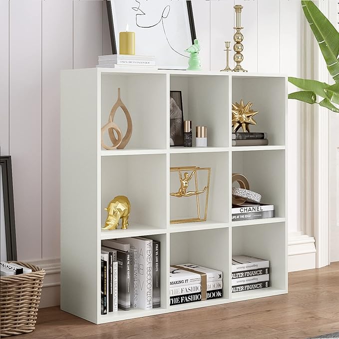 9-Cube Storage Shelf Bookcase by OSCHF