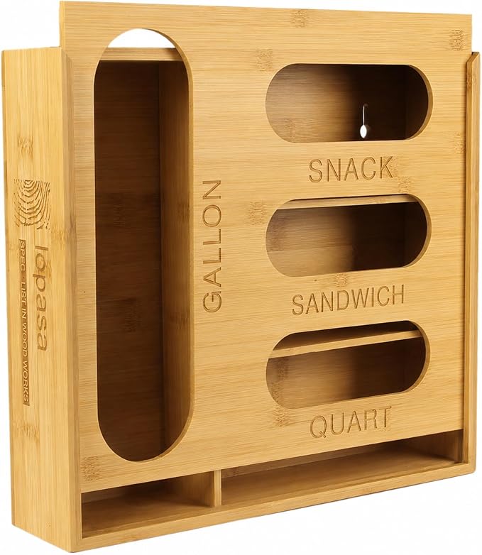 LOPASA Baggie Organizer for Drawer Compatible by LOPASA