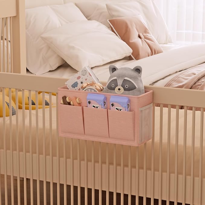 Dual-purpose Bedside Caddy Bedside Organizer, Bed Caddy - Image 7