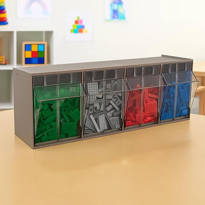 Akro-Mils TiltView Plastic Storage Cabinet - Image 2