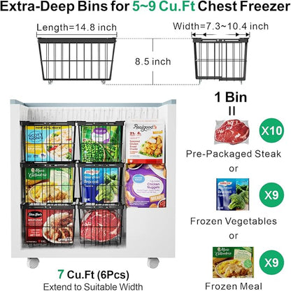iSPECLE Freezer Organizer Bins - Image 2