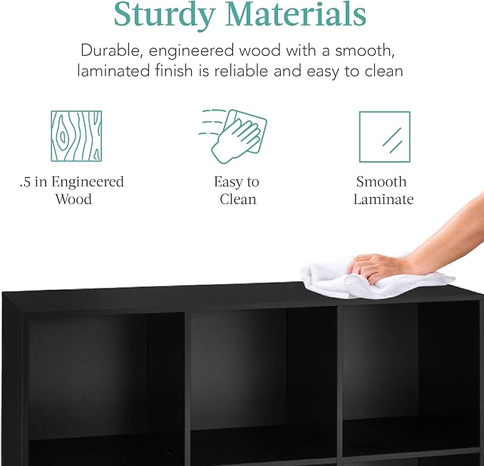 Best Choice Products 6-Cube Storage Organizer, 13.5in Shelf Opening, Display - Image 6