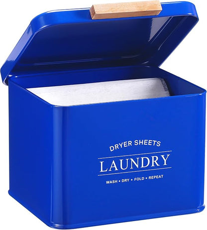 Dryer Sheet Holder with Hinged Lid by CANDCO