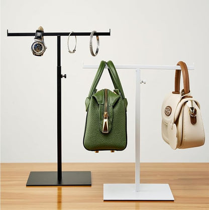 Purse Display Stand Jewelry Tower Stainless Steel Handbag Stand Jewelry Stands - Image 4