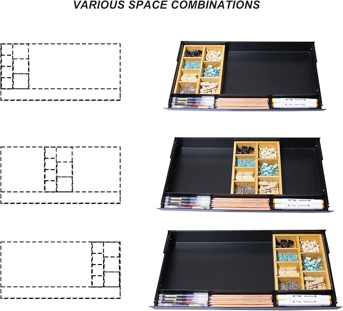 Large Under Desk Mounted Sliding Drawer - Image 6