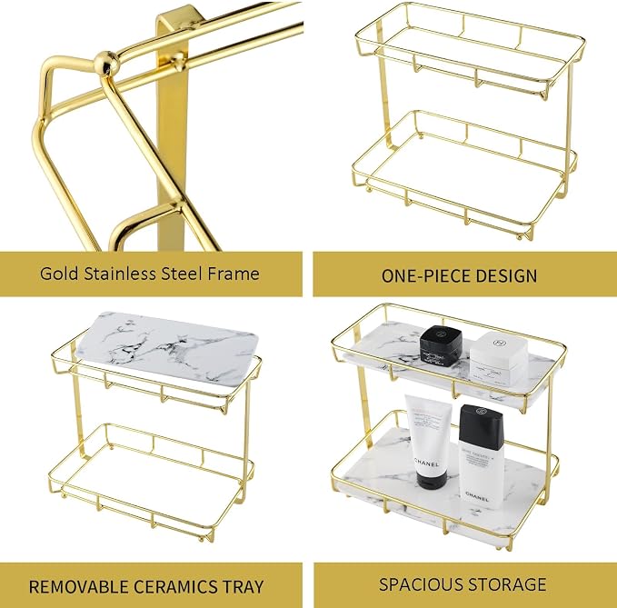 Bathroom Organizer Countertop Perfume Organizer Makeup Organizer Cosmetics - Image 5