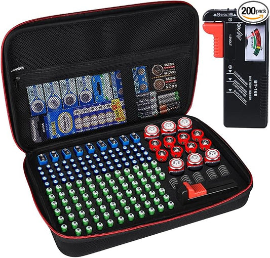Battery Organizer Storage Box by EnhanceYourLife