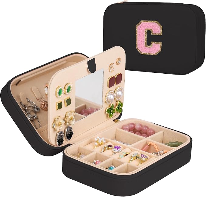 TopPerfekt Travel Jewelry Case, Jewelry Box by TopPerfekt