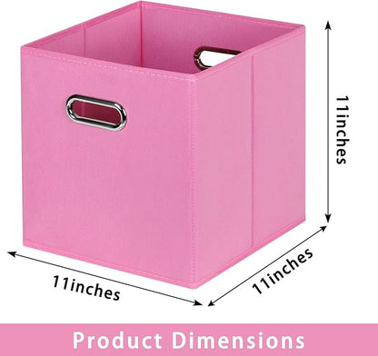 Fabric storage bins Cubes, Fabric Cube Organizer - Image 2