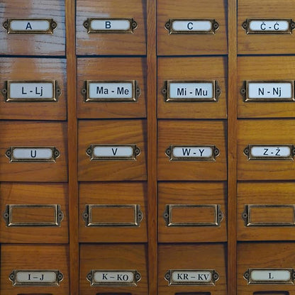 60 Pcs Office Library File Drawer Cabinet Card Tag Label Holder Metal Frame - Image 2