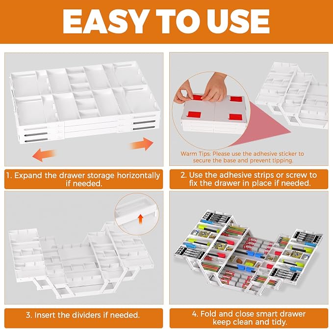 3 Tier Drawer Organizer - Image 4