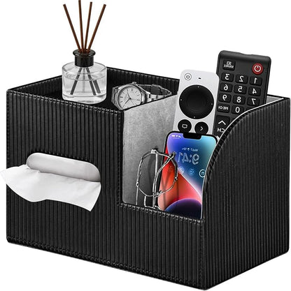 Modern PU Leather Cube Tissue Box Cover by Thelittlebeautyoflife