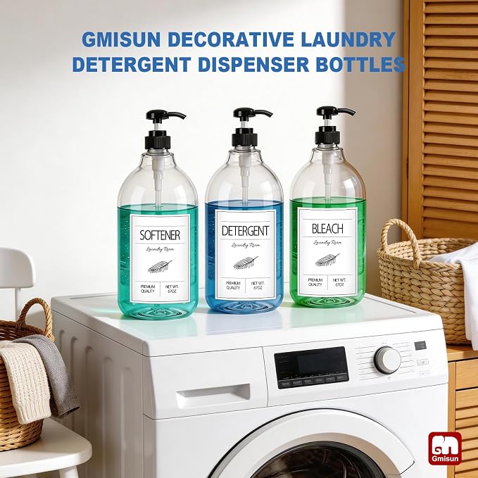 GMISUN Laundry Detergent Soap Dispenser, Liquid Laundry Detergent Dispenser - Image 8