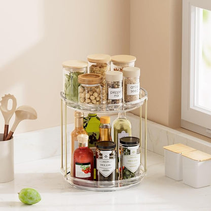Delamu Rotating Makeup Organizer - Image 8