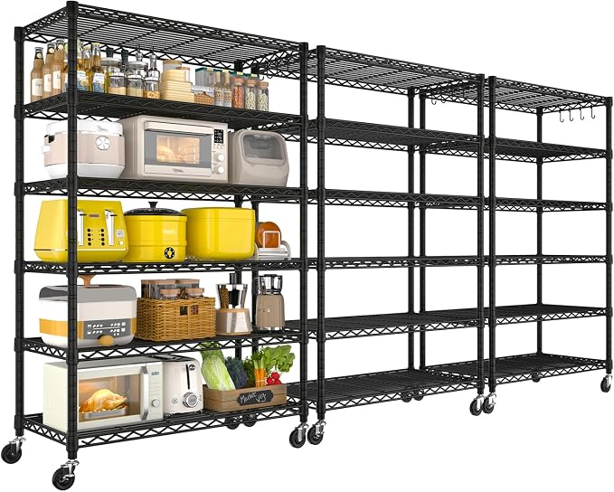 PrimeZone 6 Tier Wire Shelving by PrimeZone