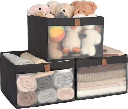 StorageWorks Closet Storage Bins, Extra Large Storage Baskets by StorageWorks