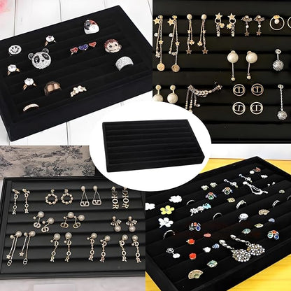 Velvet Jewelry Organizer Tray - Image 5