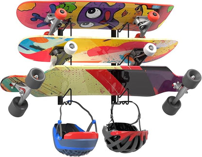 UNIREDPOWER Skateboard Storage Rack, Wall Mounted Organizer Shelf, Wall Display by UNITEDTOOLSUNITEDPOWER