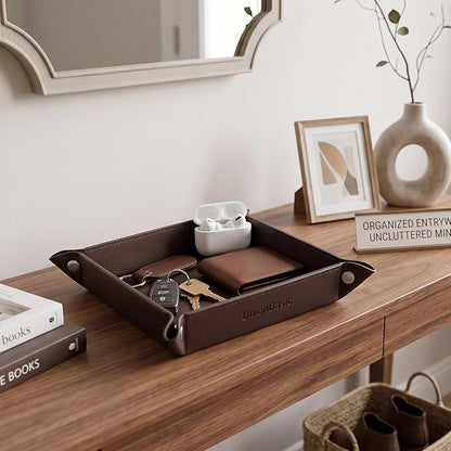 UnionBasic Small Jewelry Tray for Rings Watches Earrings, Entryway Catchall - Image 5