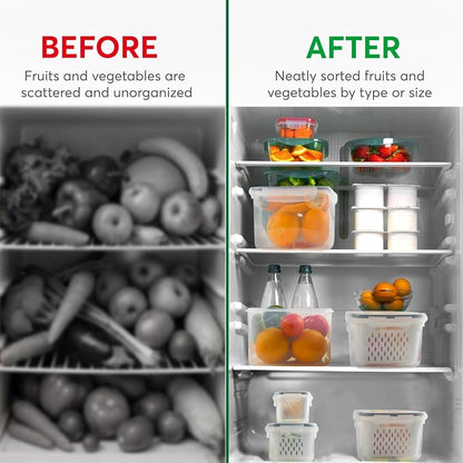 5 Set Fruit Storage Containers for Fridge - Image 3
