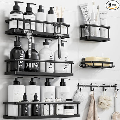 YASONIC Shower Caddy Adhesive, Rustproof Shower Organizer by YASONIC