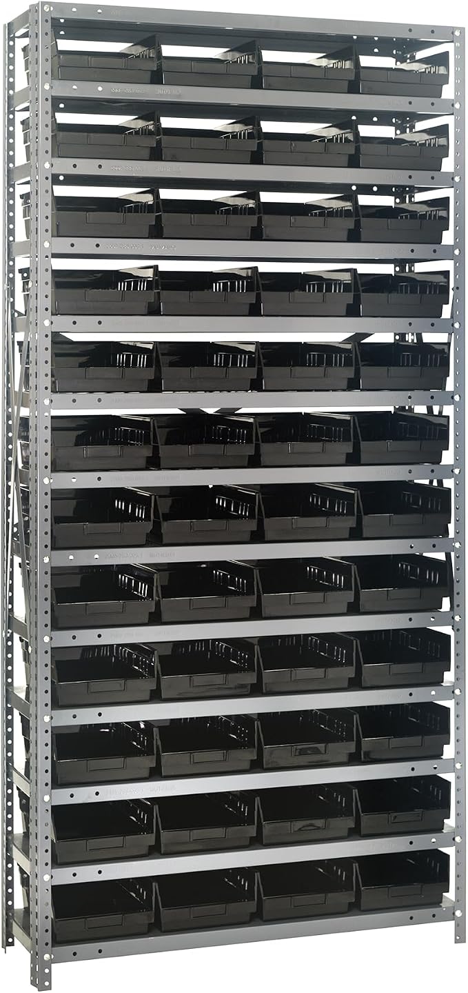 Quantum Storage Systems 1875-108BK Steel Shelving Unit by QuantumStorageSystems