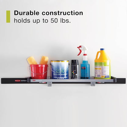 Rubbermaid FastTrack Rail Large Shelf Organization System, Holds up to 50 Pounds - Image 3