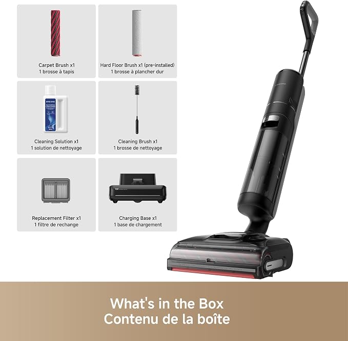 DREAME H15 Pro CarpetFlex Cordless Vacuum Mop, Wet Dry Vacuum Cleaner - Image 9