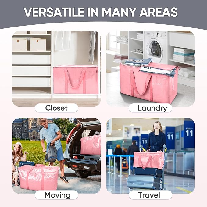 TICONN 2 Pack Extra Large Moving Bags Heavy Duty - Image 9