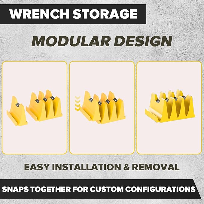 40PCS Modular Wrench Organizer Wrench Holder - Image 4