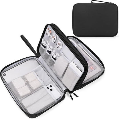 FYY Electronic Organizer, Extra Large Travel Cable Organizer Bag Pouch Portable by FYY