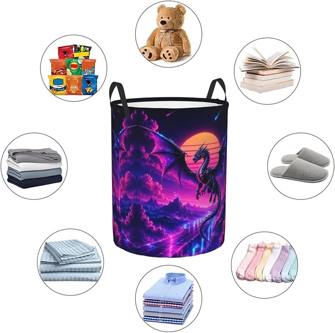Laundry Basket Dirty Clothes Hamper - Image 5