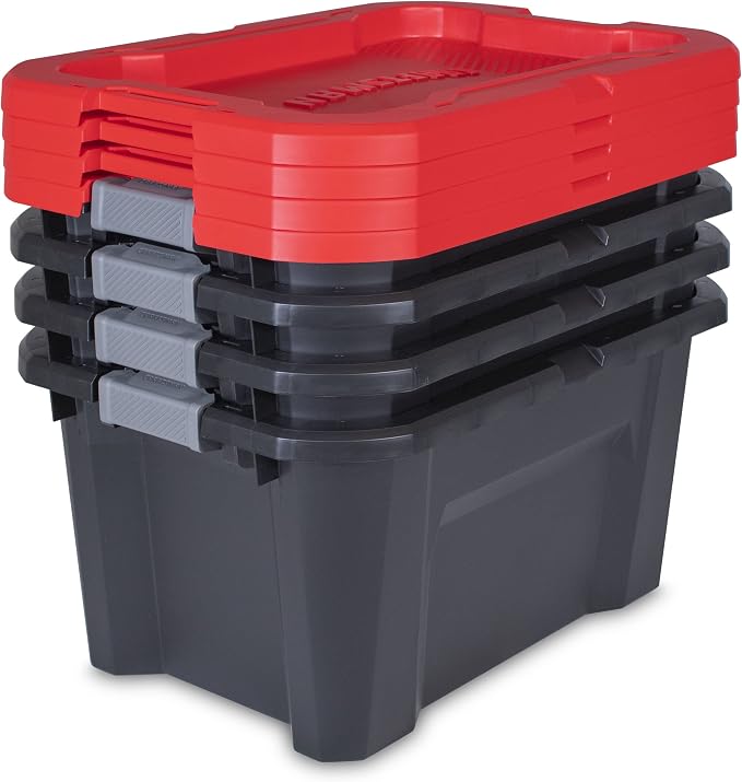 CRAFTSMAN CX 20-Gallon Heavy Duty Stackable Storage Bins - Image 8